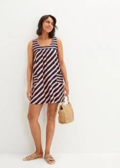 Robe Courte En Jersey Avec Poches En Viscose -Venus Mode Winkel 23063573 UKXOIayl