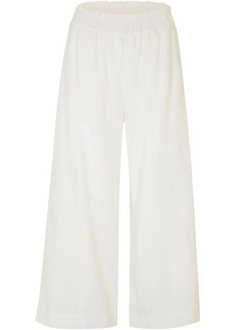 Jupe-culotte En Lin, Longueur Mollet 3 Jupe-culotte En Lin, Longueur Mollet