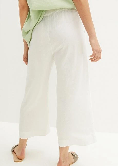 Jupe-culotte En Lin, Longueur Mollet 5 Jupe-culotte En Lin, Longueur Mollet - Afbeelding 3