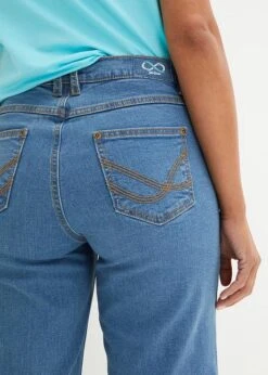 Jean Taille Moyenne Wide Leg, Raccourci -Venus Mode Winkel 23063726 az8G8N3t