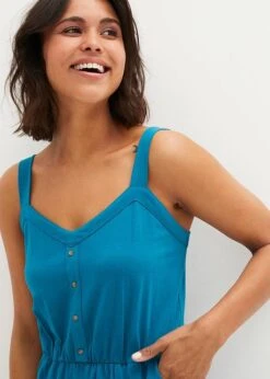 Robe En Jersey Coton Longueur Genou Avec Poches -Venus Mode Winkel 23063756 kQ1EXR5w