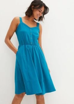 Robe En Jersey Coton Longueur Genou Avec Poches -Venus Mode Winkel 23063759 vZkQrezu