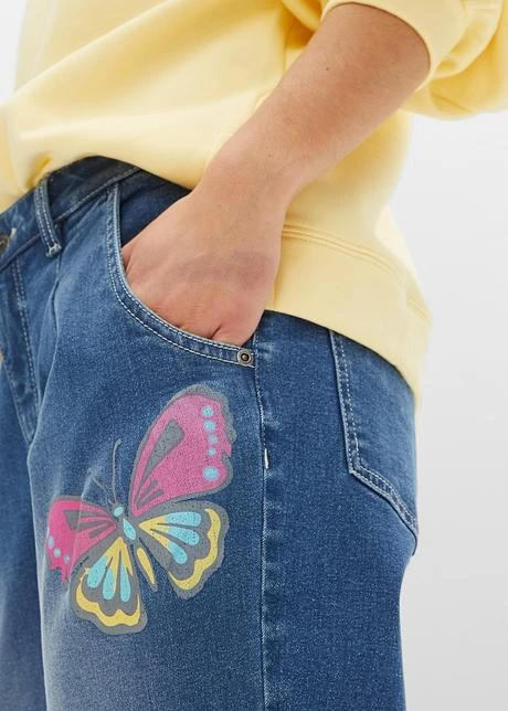 Rainbow Jean Barrel Imprimé 7 Rainbow Jean Barrel Imprimé - Afbeelding 5