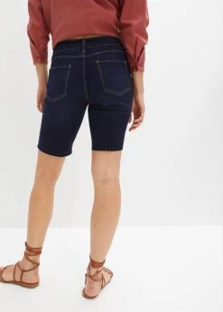 Rainbow Bermuda En Jean Avec Effets Destroy -Venus Mode Winkel 23064262 LtPuRK8u