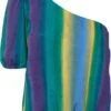 Rainbow Blouse Carmen En Lin Majoritaire