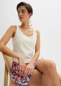 Rainbow Lot De 2 Débardeurs Côtelés Courts -Venus Mode Winkel 23064547 08HDJSYI