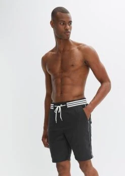 Bermuda De Plage En Polyester Recyclé Avec Taille Côtelée -Venus Mode Winkel 23065747 oO1K39B5