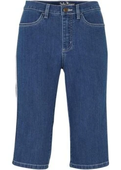 Bermuda Slim En Jean, Taille Haute, Longueur Genou -Venus Mode Winkel 23066279 if46ss7j