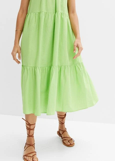 Rainbow Robe étagée Avec Lin Majoritaire 7 Rainbow Robe étagée Avec Lin Majoritaire - Afbeelding 5