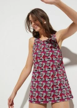 Haut De Tankini Long Avec Polyamide Recyclé -Venus Mode Winkel 23067274 hkNMhDAq