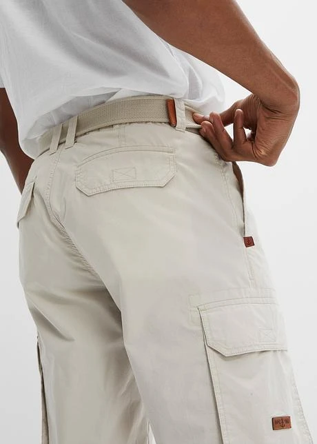 Bermuda Cargo Avec Ceinture, Regular Fit 7 Bermuda Cargo Avec Ceinture, Regular Fit - Afbeelding 5