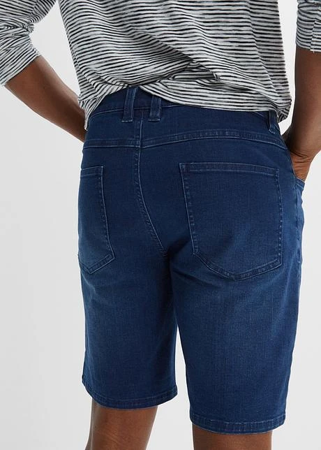 Short En Jean Long Extensible, Regular Fit 7 Short En Jean Long Extensible, Regular Fit - Afbeelding 5