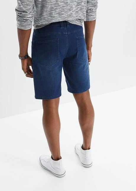 Short En Jean Long Extensible, Regular Fit 5 Short En Jean Long Extensible, Regular Fit - Afbeelding 3