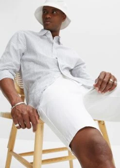 Bermuda En Jean Extensible, Classic Fit -Venus Mode Winkel 23068674 NGw8uIMo