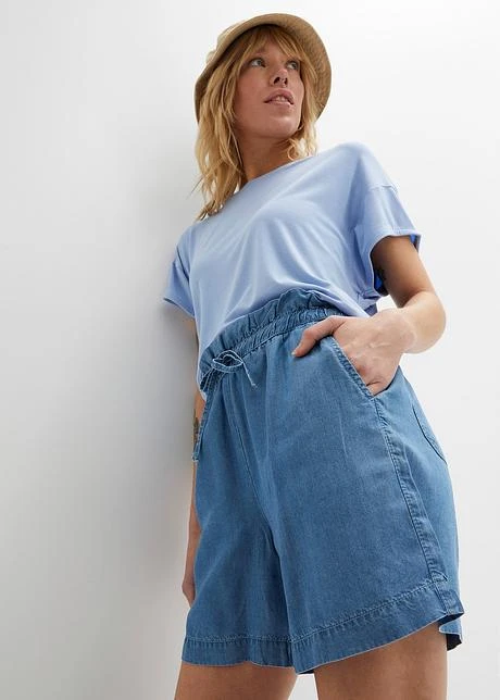 Short En Jean Avec TENCEL™ Lyocell 8 Short En Jean Avec TENCEL™ Lyocell - Afbeelding 6