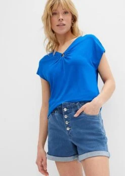 Short En Jean Avec Taille Confortable -Venus Mode Winkel 23068897 ZL5tjWNV