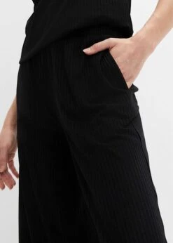 Jupe-culotte En Jersey Côtelé Avec Taille Confortable -Venus Mode Winkel 23069099 KxIrQbkN