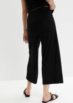 Jupe-culotte En Jersey Côtelé Avec Taille Confortable -Venus Mode Winkel 23069103 NWe1YXhl