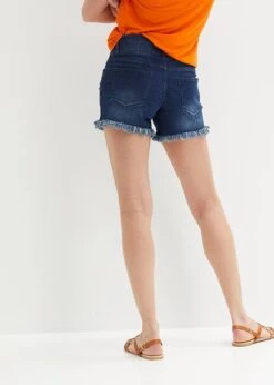 Rainbow Short En Jean Avec Base Effilochée -Venus Mode Winkel 23069178 qXabiFBX