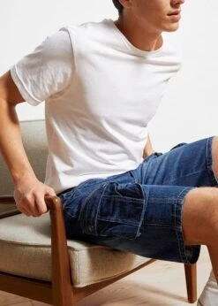 Bermuda Cargo En Jean Regular Fit -Venus Mode Winkel 23069254 hkMDqAkT