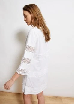 Rainbow Robe En Jersey à Broderie Ajourée 10 Rainbow Robe En Jersey à Broderie Ajourée -Venus Mode Winkel 23070118 M1llABFo