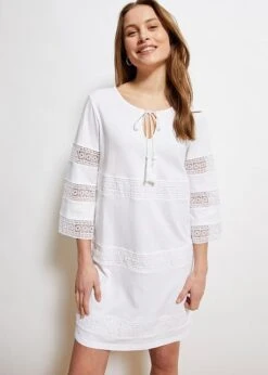 Rainbow Robe En Jersey à Broderie Ajourée 9 Rainbow Robe En Jersey à Broderie Ajourée -Venus Mode Winkel 23070119 k0OxwWYd