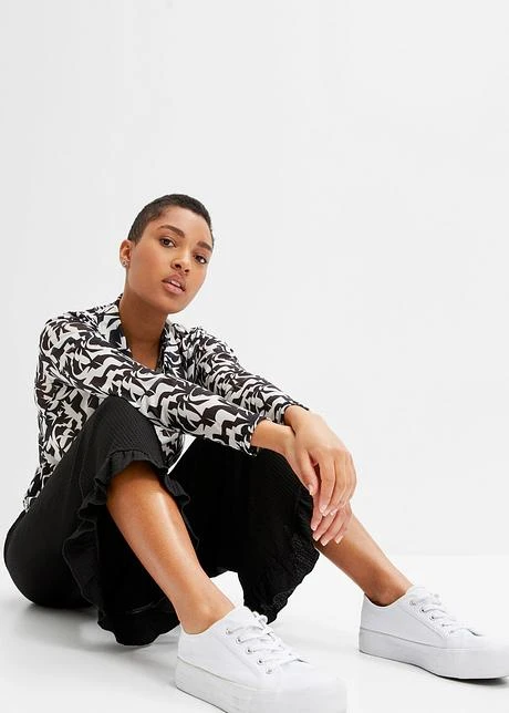 Rainbow Pantalon En Tissu Structuré 7 Rainbow Pantalon En Tissu Structuré - Afbeelding 5