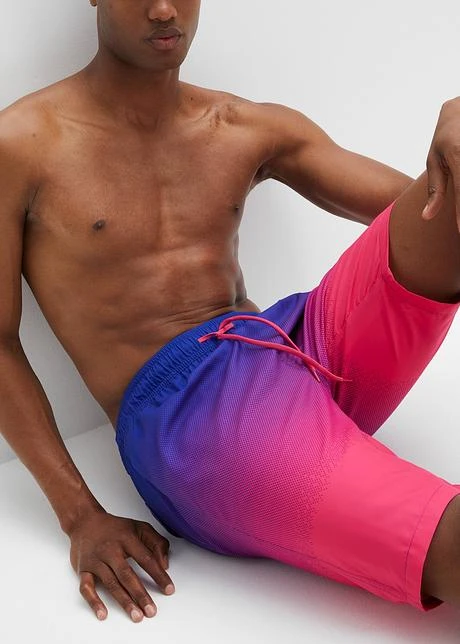 Bermuda De Plage à Dégradé De Couleur, Regular Fit 7 Bermuda De Plage à Dégradé De Couleur, Regular Fit - Afbeelding 5