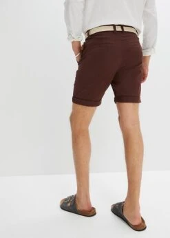 Bermuda Chino Extensible Avec Ceinture, Regular Fit -Venus Mode Winkel 23072500 4WtJdUjP