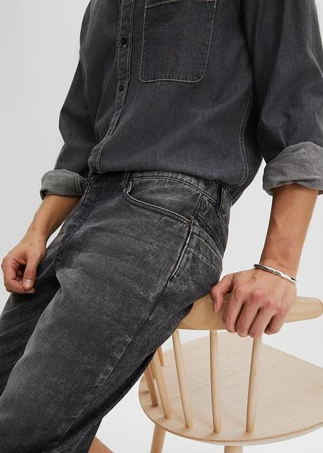 Rainbow Long Bermuda En Jean Stretch, Regular Fit 7 Rainbow Long Bermuda En Jean Stretch, Regular Fit - Afbeelding 5