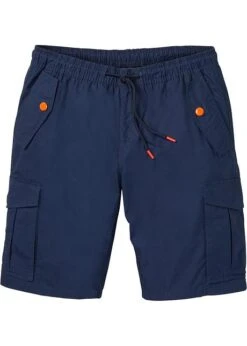 Rainbow Bermuda Cargo à Taille Extensible, Regular Fit