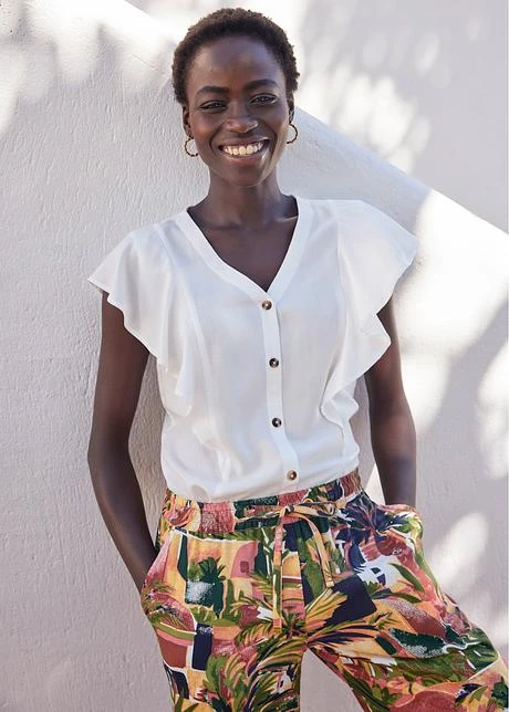 Blouse à Manches Volantées 9 Blouse à Manches Volantées - Afbeelding 7