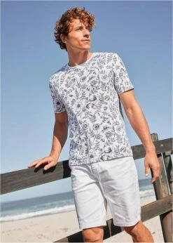 Bermuda En Jean Extensible, Classic Fit -Venus Mode Winkel 23075304 oBdwZj4D