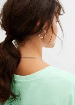 Lot De 2 T-shirts Coton Avec épaules Descendues 12 Lot De 2 T-shirts Coton Avec épaules Descendues -Venus Mode Winkel 23075956 MkzmsKqj