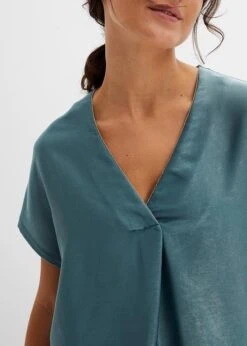 T-shirt Avec Mélange De Matière -Venus Mode Winkel 23075990 D8iuU64w