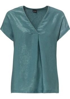 T-shirt Avec Mélange De Matière