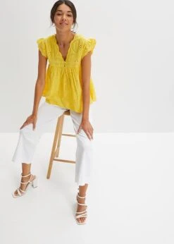 Blouse Ample à Dentelle -Venus Mode Winkel 23076437 LbNmelhw