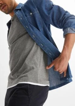 Lot De 2 T-shirts Col Tunisien, Manches Courtes -Venus Mode Winkel 23077837 dlSg1RsN