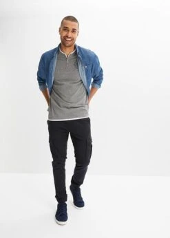 Lot De 2 T-shirts Col Tunisien, Manches Courtes -Venus Mode Winkel 23077841 2vIZ3KoJ