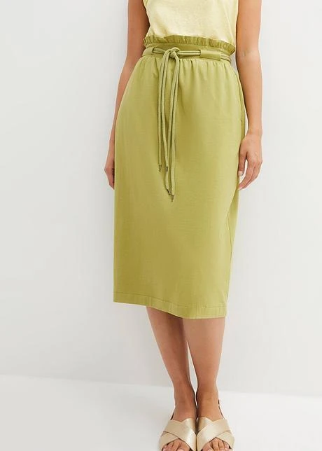 Jupe En Jersey Avec Cordon 4 Jupe En Jersey Avec Cordon - Afbeelding 2