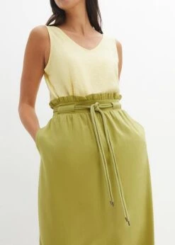 Jupe En Jersey Avec Cordon 12 Jupe En Jersey Avec Cordon -Venus Mode Winkel 23078059 MWAMAmxw