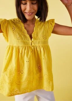 Blouse Ample à Dentelle -Venus Mode Winkel 23079162 UhQ2r2Ip