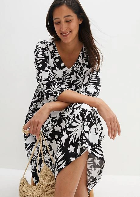 Robe Midi En Viscose Avec Poches 8 Robe Midi En Viscose Avec Poches - Afbeelding 6