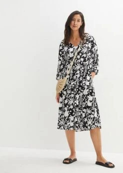 Robe Midi En Viscose Avec Poches 11 Robe Midi En Viscose Avec Poches -Venus Mode Winkel 23079305 MHErfrw1