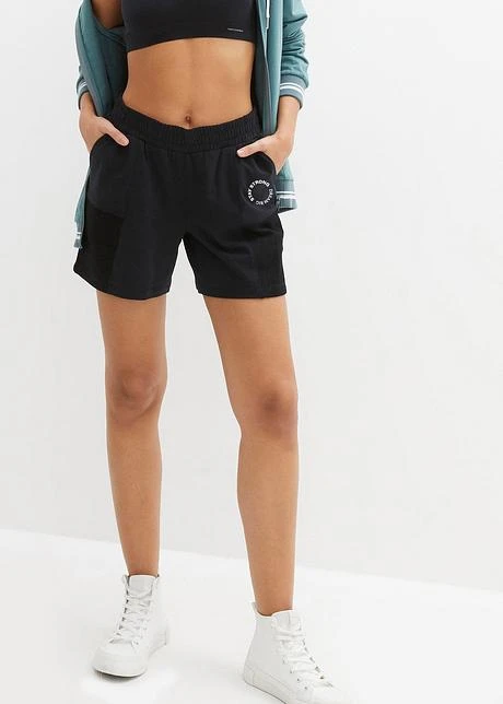 Short En Sweat Avec Mesh 4 Short En Sweat Avec Mesh - Afbeelding 2