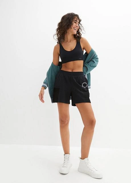 Short En Sweat Avec Mesh 6 Short En Sweat Avec Mesh - Afbeelding 4