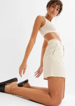 Short En Twill Taille Haute 13 Short En Twill Taille Haute -Venus Mode Winkel 23080114 jvHSfGuk