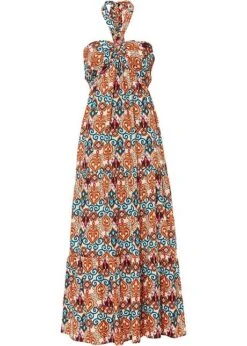 Rainbow Robe Longue Multicolore