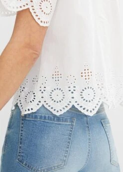 Chemisier à Broderie Ajourée -Venus Mode Winkel 23081694 he9h8mM3