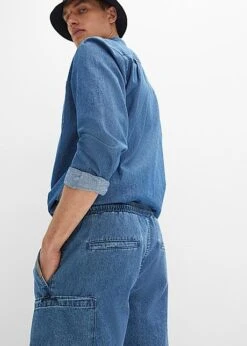 Short Long En Jean à Taille Extensible, Loose Fit 14 Short Long En Jean à Taille Extensible, Loose Fit -Venus Mode Winkel 23082592 OkqaA8xC